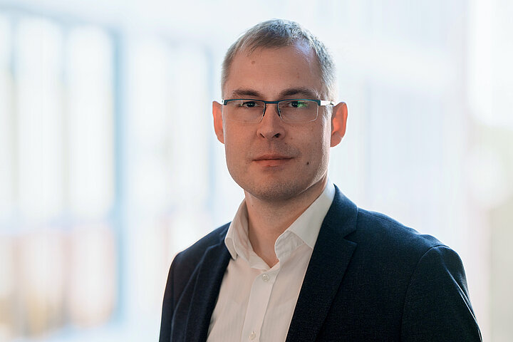 Porträtfoto vom Leiter Asset Management bei der DSR Asset Management GmbH